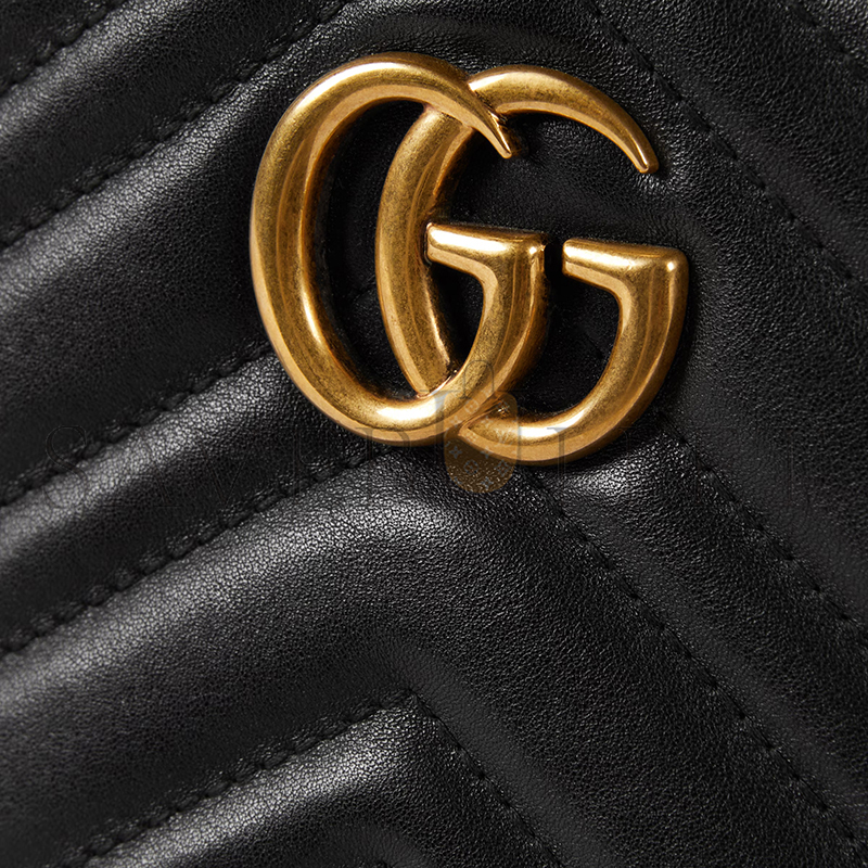 GUCCI GG MARMONT MINI CAMERA BAG 448065 (18*12*6cm)